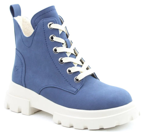 Heavenly Feet Clea Womens Lace Up Ankle Boot