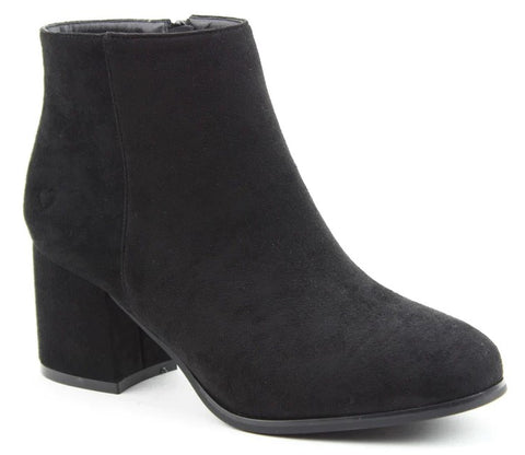 Heavenly Feet Constance Womens Heeled Ankle Boot