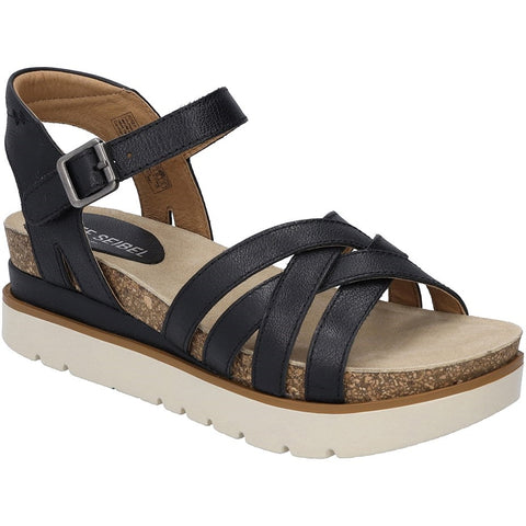 Josef Seibel Clea 14 Womens Leather Touch-Fastening Sandal