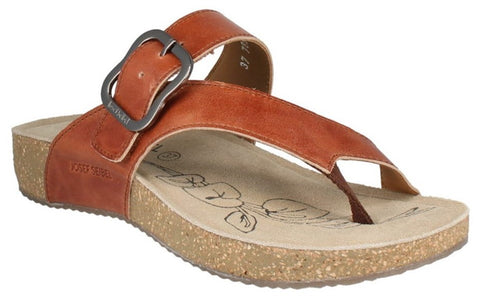 Josef Seibel Tonga 77 Womens Leather Touch-Fastening Sandal