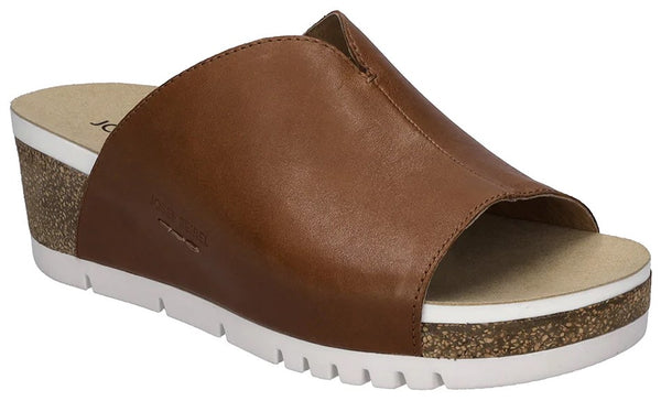 Josef Seibel Quinn 01 Womens Leather Wedge Heeled Sandal – Robin Elt Shoes