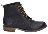 Josef Seibel Sienna 95 Womens Leather Lace Up Ankle Boot
