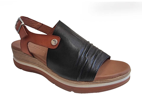 Paula Urban 2-367 Womens Leather Open Toe Sandal