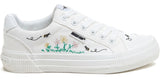 Rocket Dog Cheery Embroidery 12A Womens Lace Up Casual Shoe