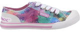 Rocket Dog Jazzin Candy Tie Dye Womens Lace Up Trainer
