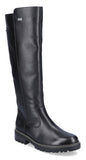 Remonte D0B72-01 TX Womens Leather Knee High Boot
