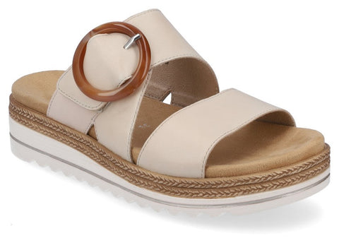 Remonte D0Q51-80 Womens Touch-Fastening Mule Sandal