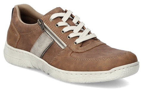 Rieker 03500-24 Mens Extra-Wide Fitting Lace Up Shoe