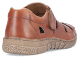 Rieker 03578-24 Mens Leather Touch-Fastening Sandal