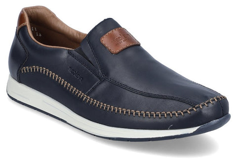 Rieker 11962-14 Mens Leather Slip On Shoe
