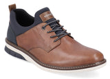 Rieker 14454-22 Mens Slip On Leather Shoe