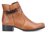 Rieker 78676-25 Womens Leather Ankle Boot