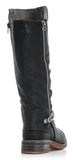 Rieker 94652-00 TX Womens Zip Fastening Knee High Boot