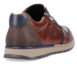 Rieker B2112-25 Mens Leather Lace Up Casual Shoe