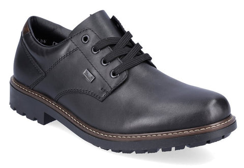 Rieker F4611-00 TX Mens Water-Resistant Leather Shoe