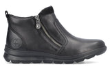 Rieker Z0060-00 Womens Leather Ankle Boot