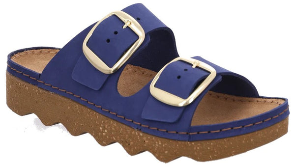 Rohde 6222-54 Womens Leather Slip-On Mule Sandal