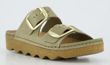 Rohde 6222-62 Womens Leather Slip-On Mule Sandal