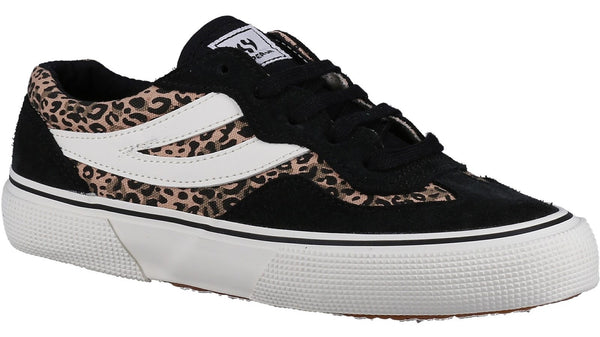 Superga 2941 Revolley Leopard Womens Lace Up Trainer