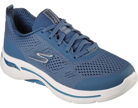 Skechers 124404 Go Walk Arch Fit Motion Breeze Womens Lace Up Trainer