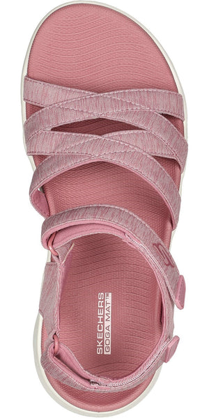 Skechers 141450 Go Walk Flex Sunshine Womens Touch-Fastening Sandal ...