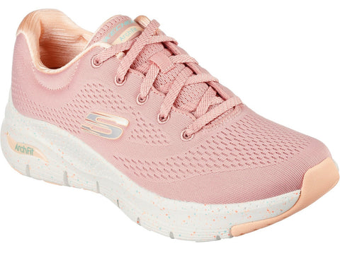 Skechers 149566 Arch Fit Freckle Me Womens Lace Up Trainer