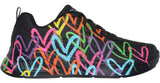 Skechers 177977 Uno Lite Heart Of Hearts Womens Lace Up Trainer