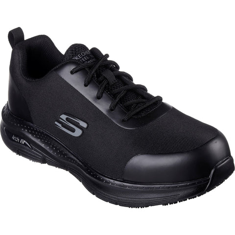 Skechers 200086EC Arch Fit SR Ringstap Mens Lace Up Safety Trainer