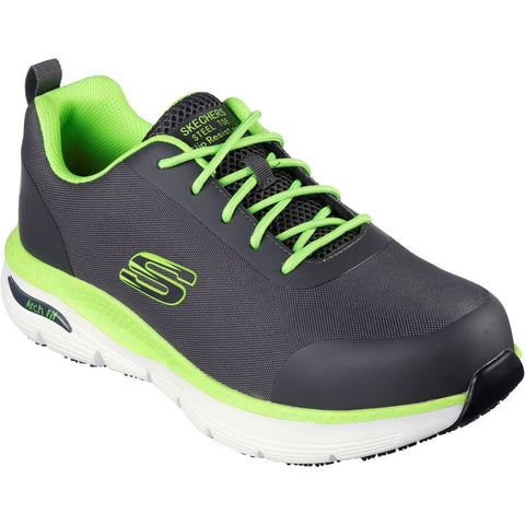 Skechers 200086EC Arch Fit SR Ringstap Mens Lace Up Safety Trainer