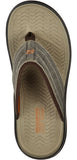 Skechers 204383 Sargo Point Vista Mens Toe Post Sandal