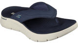 Skechers 229202 Go Walk Flex Vallejo Mens Toe-Post Sandal
