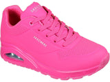 Skechers 73667 Uno Night Shades Womens Lace Up Trainer