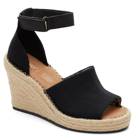 Toms Marisol Womens Touch-Fastening Wedge Sandal
