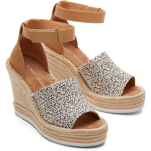 Toms Marisol Womens Touch-Fastening Wedge Sandal