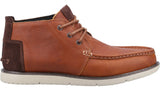 TOMS Navi Moc Mens Leather Lace Up Chukka Boot