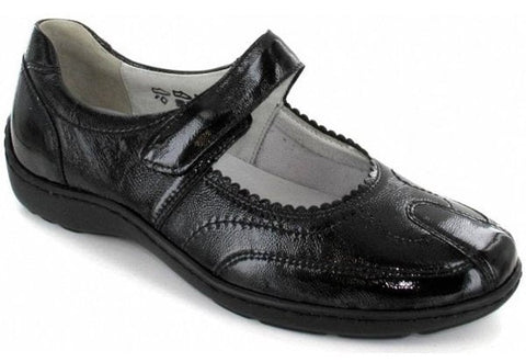 Waldlaufer Henni 496302 143001 Womens Wide Fit Touch Fastening Shoe
