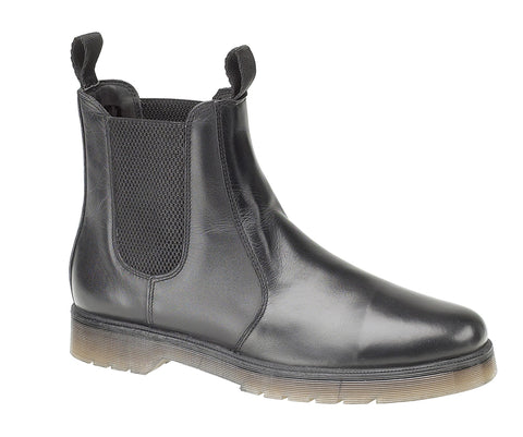 Amblers Colchester Mens Leather Chelsea Boot Black