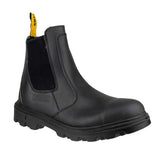 Amblers Safety FS129 Mens Water Resistant Safety Dealer Boot Black