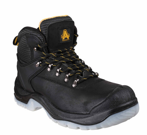Amblers Safety FS199 Womens Lace Up Safety Work Boot Black