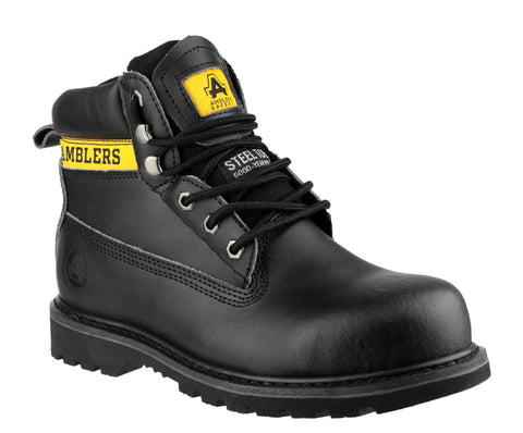 Amblers Safety FS9 Womens Lace Up Safety Boot Black