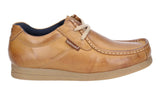 Base London Event Waxy Mens Lace Up Casual Shoe