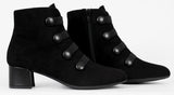 Brenda Zaro T3760A Womens Suede Leather Ankle Boot