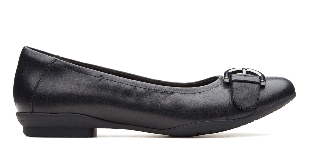 Clarks Neenah Lark Womens Slip On Pump Shoe Robin Elt Shoes