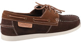Cotswold Mitcheldean Mens Leather Lace Up Boat Shoe