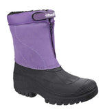 Cotswold Venture Mens Water Resistant Winter Boot Purple