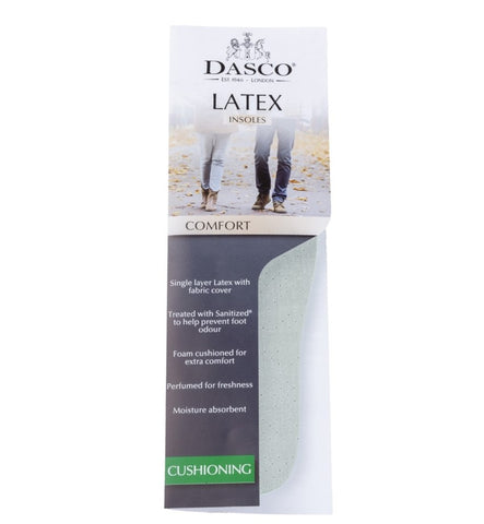 Dasco Latex Full Length Insoles - Mens