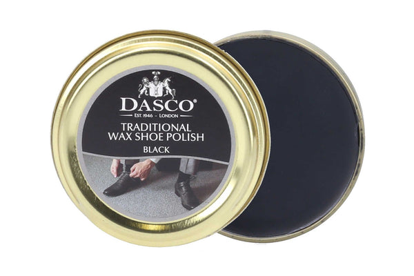 Dasco Traditional Wax Shoe Polish - Black