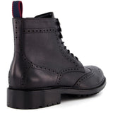 Dune Colonels Mens Brogue Detail Lace Up Boot