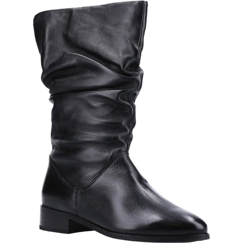 Dune Rosalindas Womens Mid Calf Pull On Leather Boot