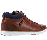 Dune Stakes High Top Mens Leather Trainer